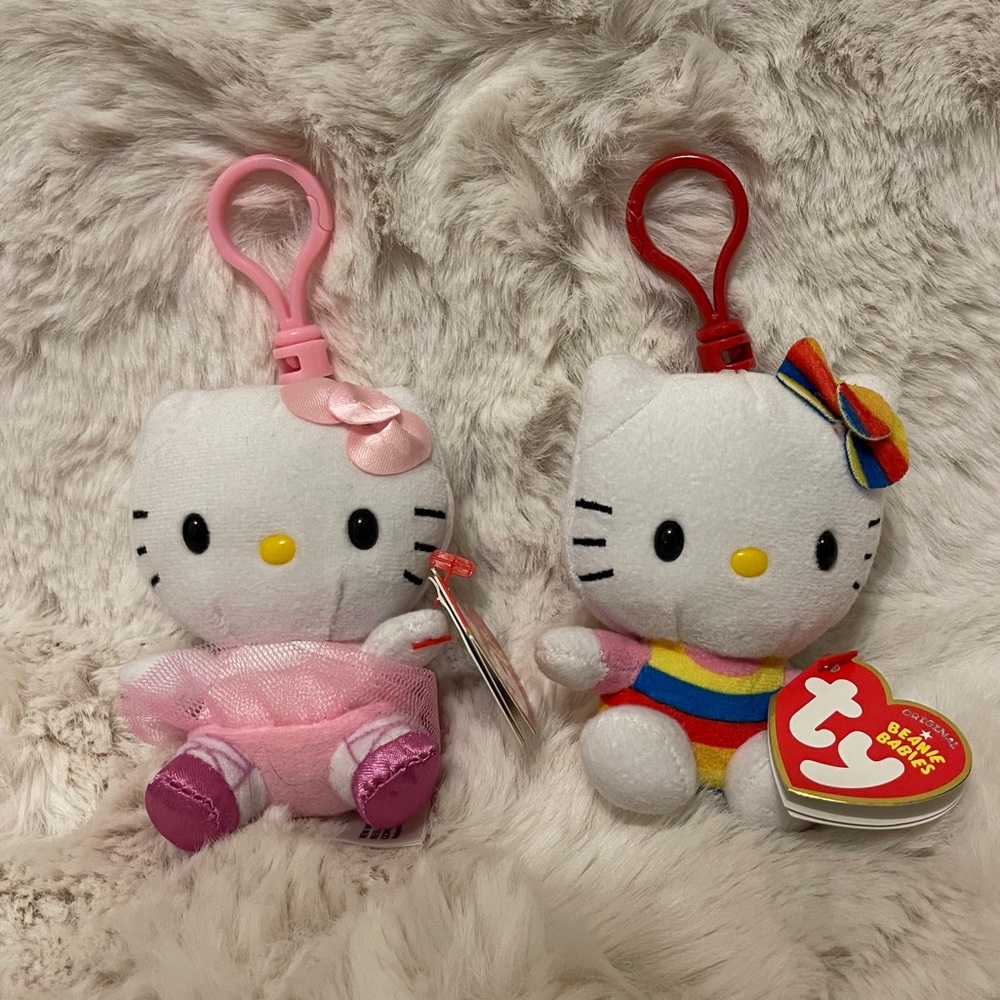 Hello Kitty Plush Clips (2)